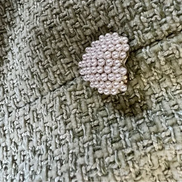 Sau Lee Natasha Tweed Mini Dress in Pistachio - Picture 6 of 6